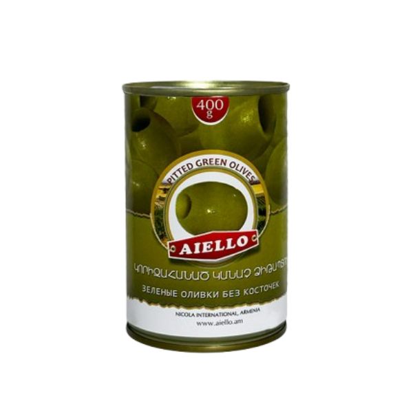 Aiello Pitted Green Olive, 300gr