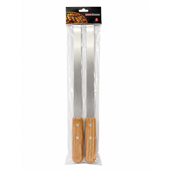 BBQ Skewer Koobideh with Handle, 2ct