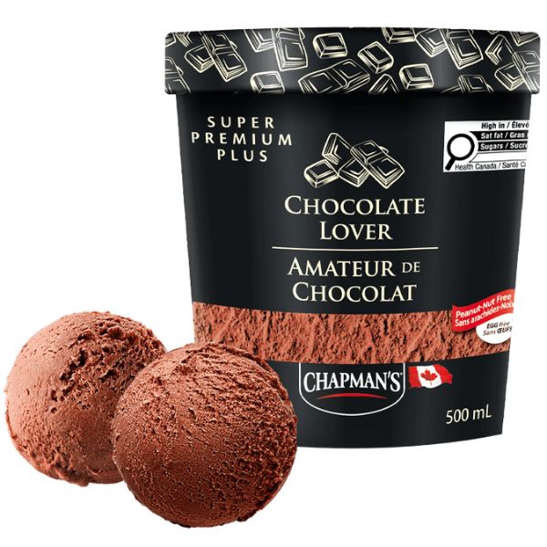 Chapman's Chocolate Lover Ice Cream, 500ml