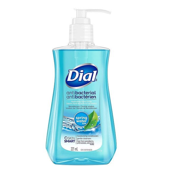 Dial Antibacterial Hand Soap Spring Water, 221ml