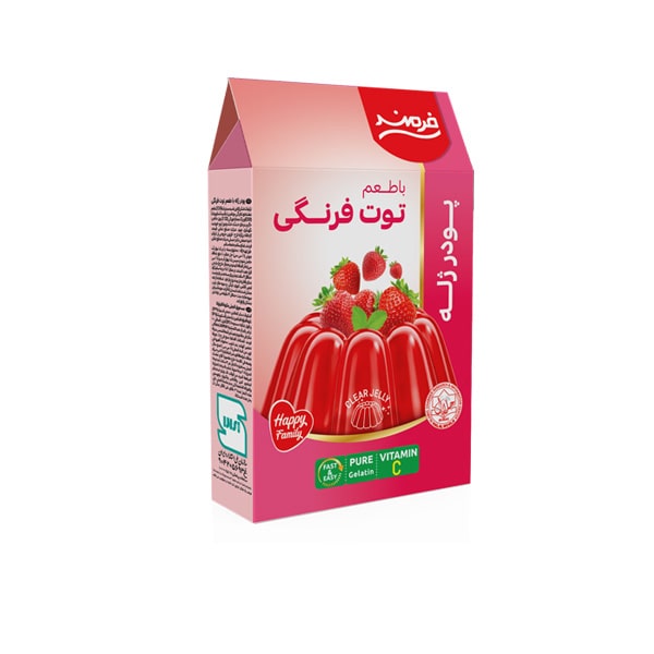 Farmand Jelly Strawberry Powder, 100gr