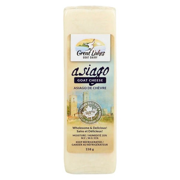 Great Lake Goat Asiago Cheese, 158gr