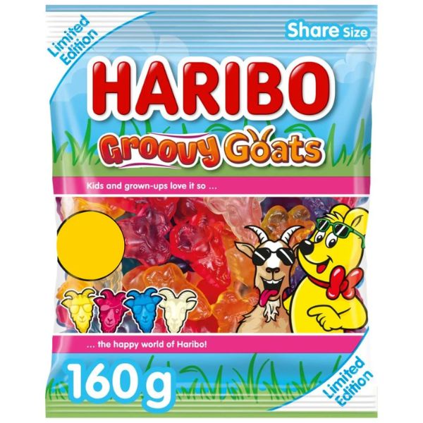 Haribo Groovy Goats, 160gr