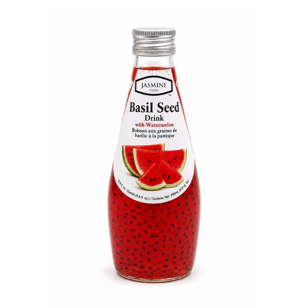 Jasmine Basil Seed Drink Watermelon, 290mL