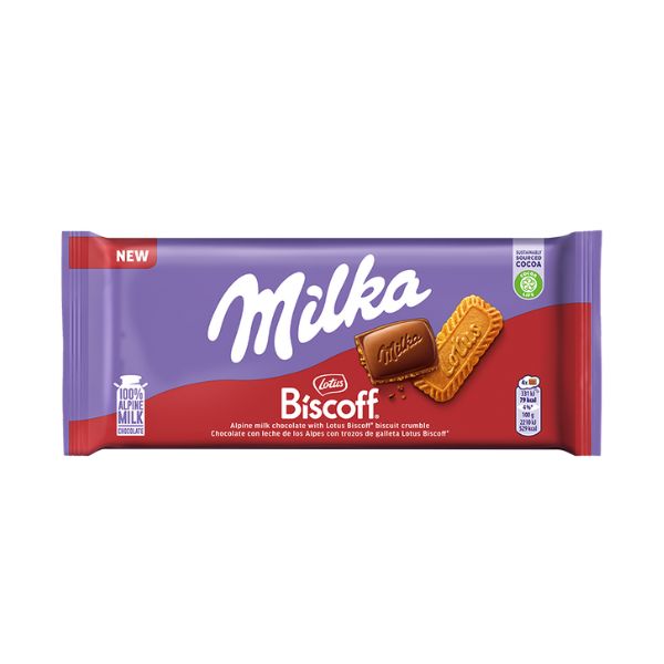Milka Chocolate Biscoff, 90gr