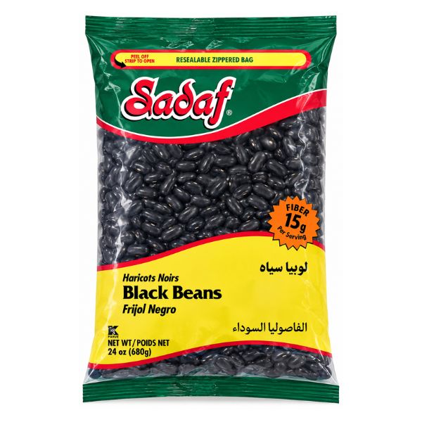 Sadaf Black Beans, 680gr