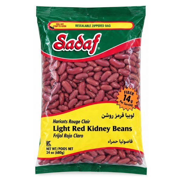 Sadaf Light Red Kidney Beans, 680gr