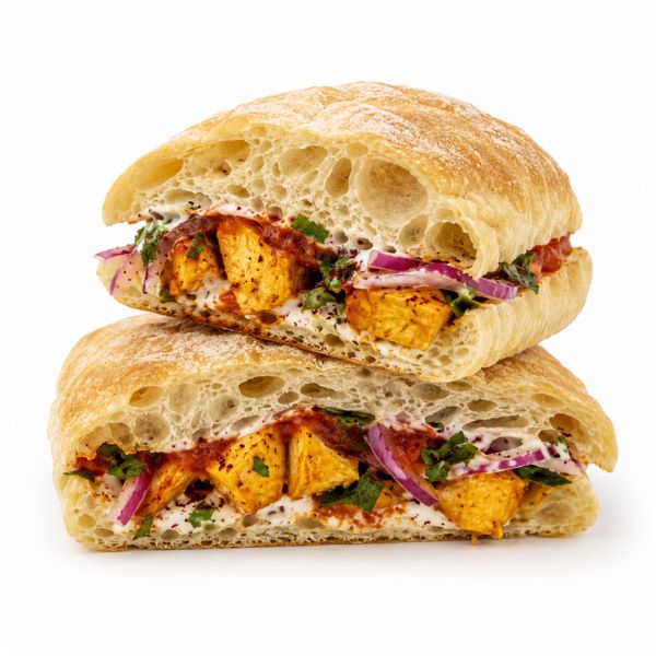 Saffron Chicken Sandwich