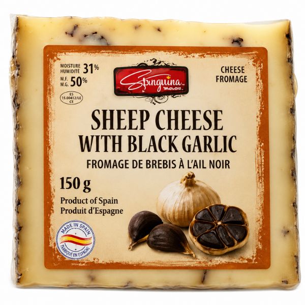 Spagnia Garlic Sheep Cheese, 150gr