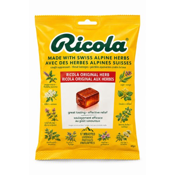 Ricola Original Herb, 17pcs