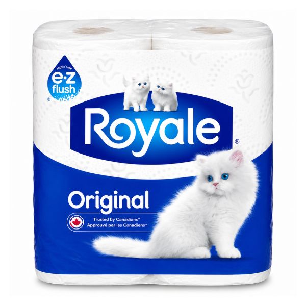 Papier hygiénique Royale, 4 rouleaux