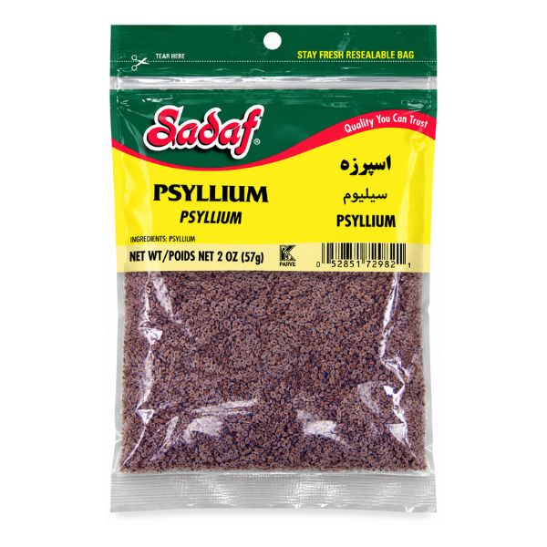 Sadaf Psyllium Seeds, 57gr