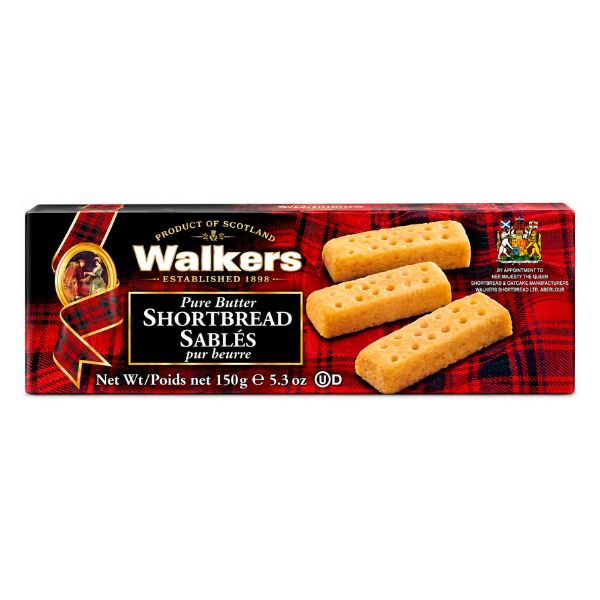 Walker's Shortbread Fingers, 150gr