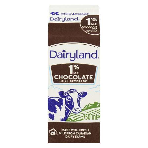 Dairyland 1% Partly Skimmed Chocolate Milk 750 ml