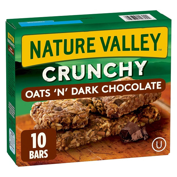 Nature Valley Crunchy Oats 'N' Dark Chocolate Granola Bars - 230g