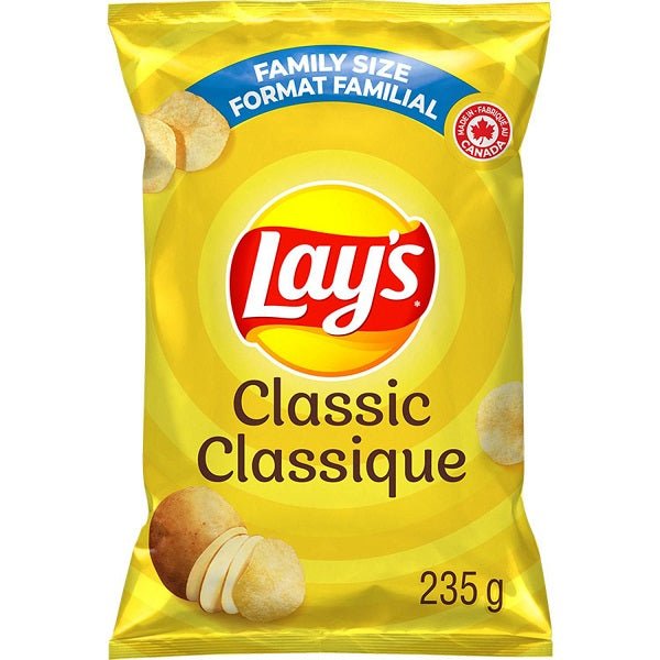 Lay's Classic Potato Chips - 235g