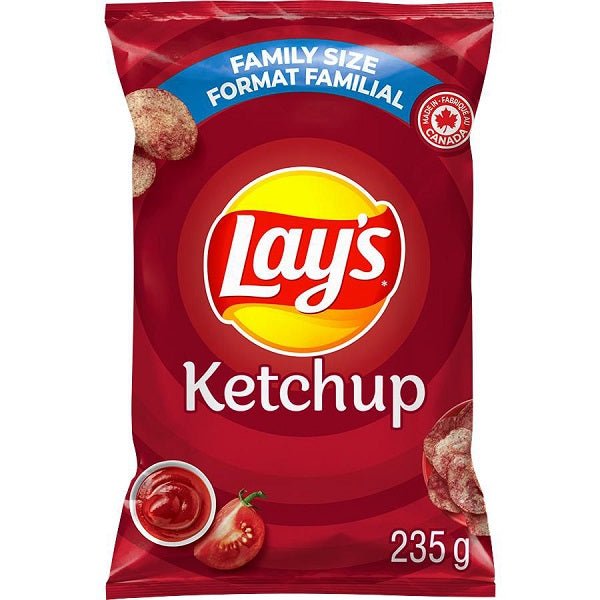 Lay's Ketchup Potato Chips - 235g