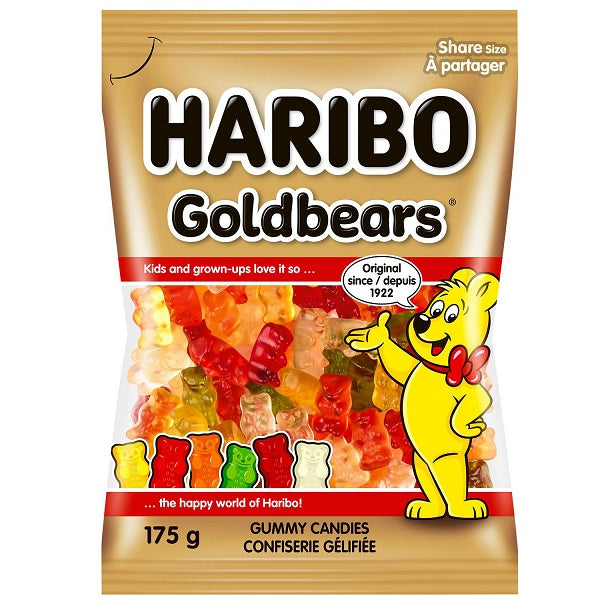 Haribo Goldbears Gummy Candy 175 gr