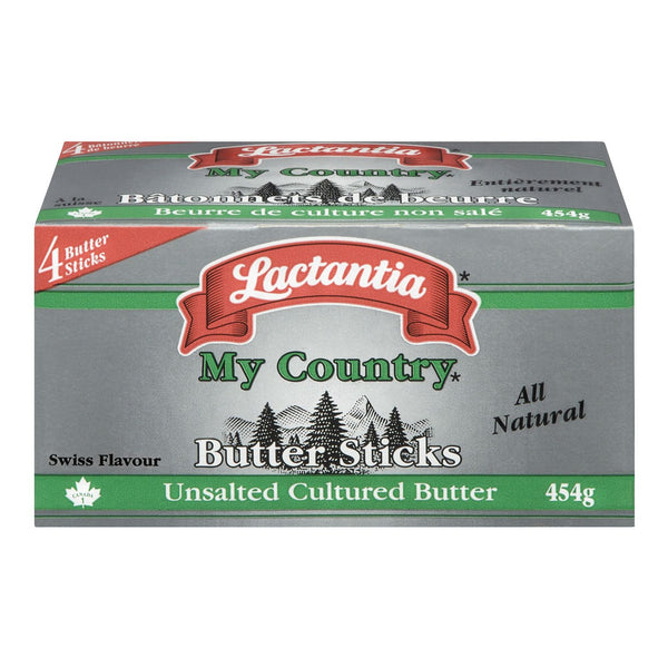 Lactantia My Country Unsalted Butter Sticks - 454g