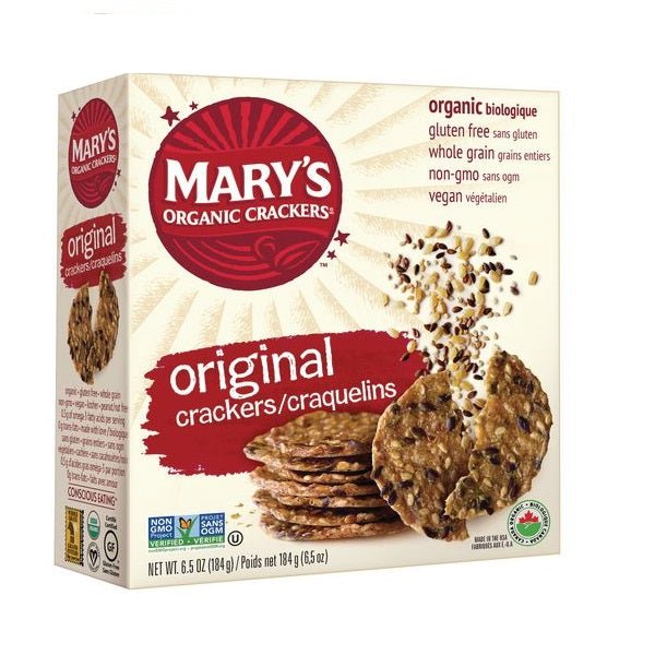 Mary's Organic Original Crackers - 184g