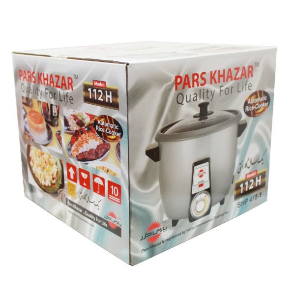Pars Khazar Rice Cooker 12-Cups, 2.7 L