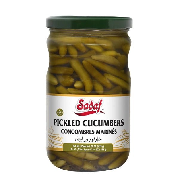 Sadaf Pickle Cucumbers with Tarragon 670 gr