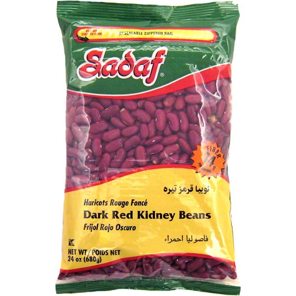 Sadaf Red Kidney Beans Dark 24 oz