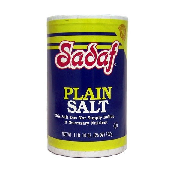 Sadaf Table Plain Salt 737gr