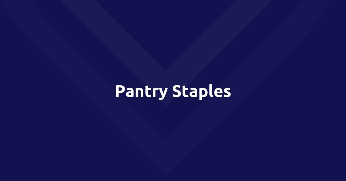 Pantry Staples - Vicinity Mart