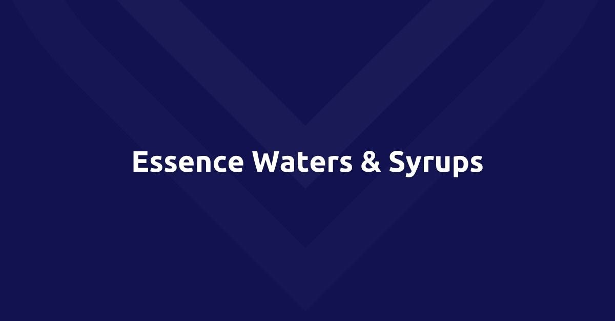 Essence Waters & Syrups - Vicinity Mart