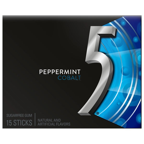 5 Gum Peppermint Cobalt, 15st