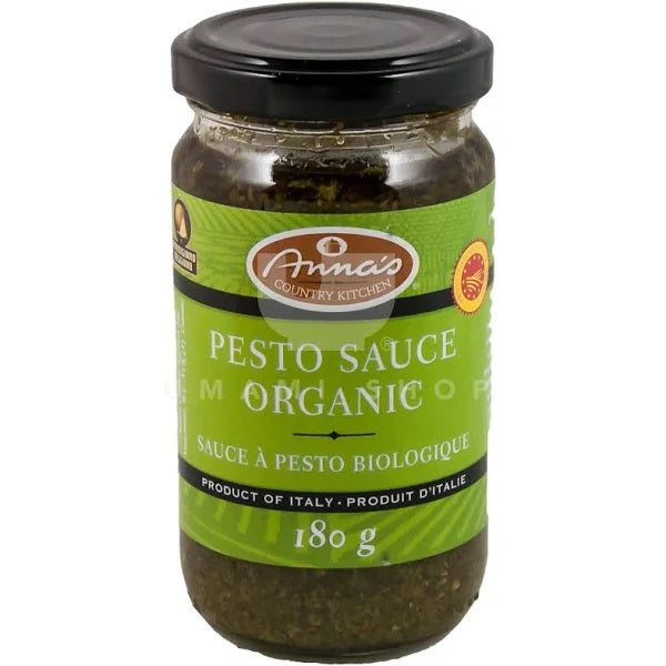 Anna's Pesto Sauce Organic, 180gr