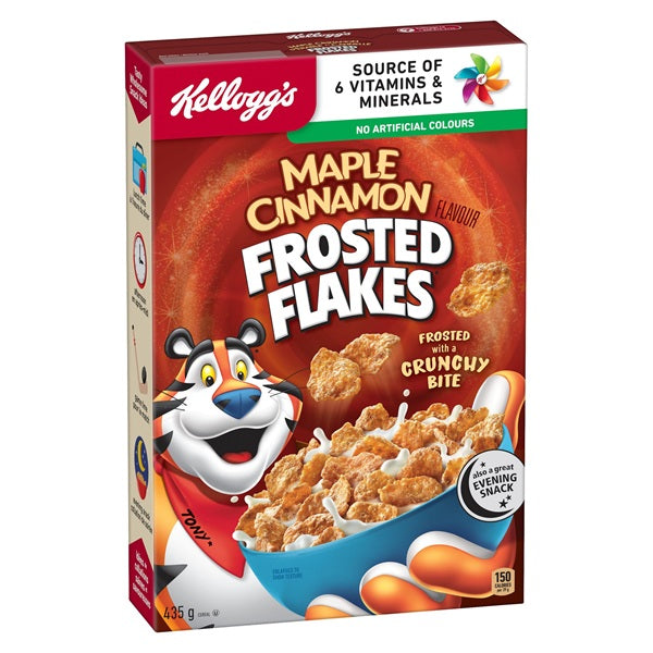 Kellogg's Frosted Flakes Maple Cinnamon , 425gr