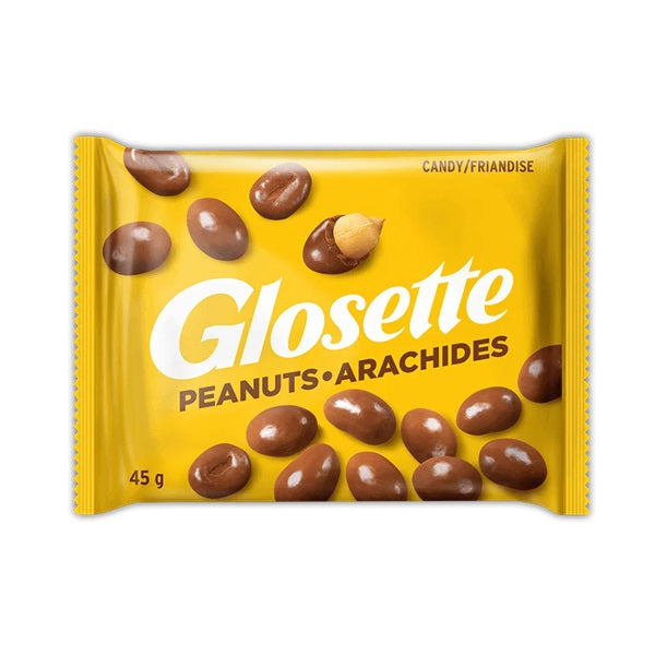 Glosette Chocolate Covered Peanuts, 45gr