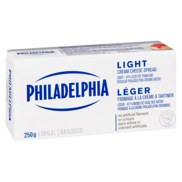 Philadelphia Brick Light Cream Cheese , 250gr