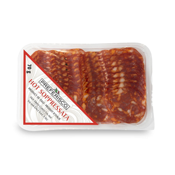 Preferisco Salami Soppressata Sliced Hot, 70gr