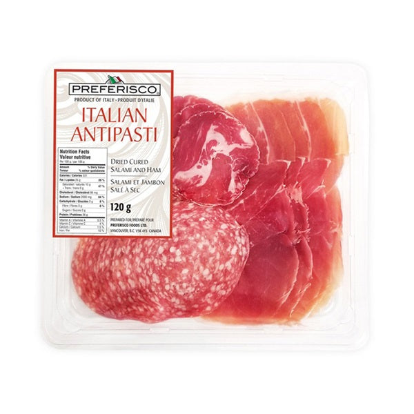 Preferisco Antipasto Italiano Sliced, 120gr