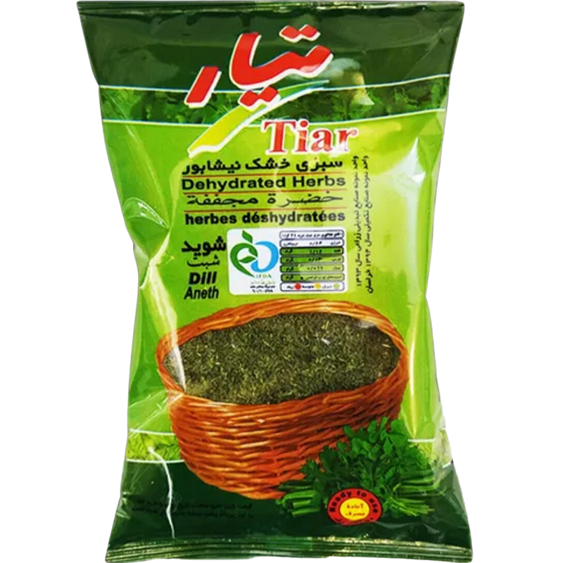 Tiar Dried Vegetables Dill, 100gr