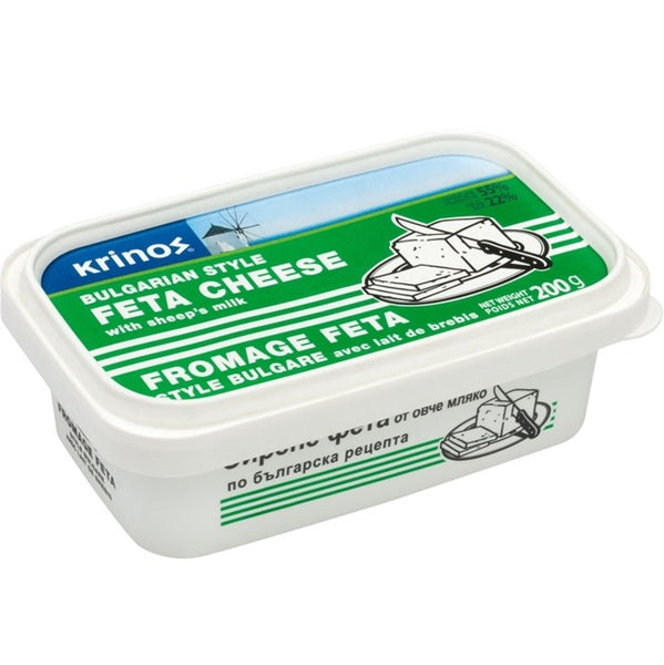 Krinos Bulgarian Style Feta Cheese, 200gr