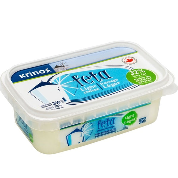 Krinos Light Feta Cheese 200gr