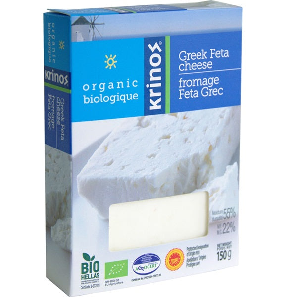Krinos Organic Greek Feta Cheese 150gr