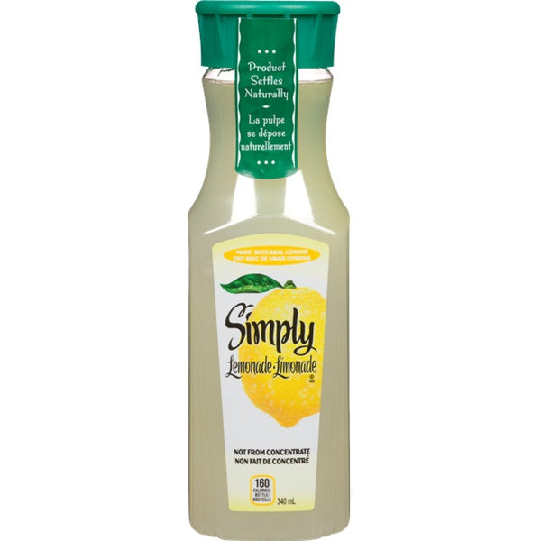 Simply Lemonade Juice, 340ml