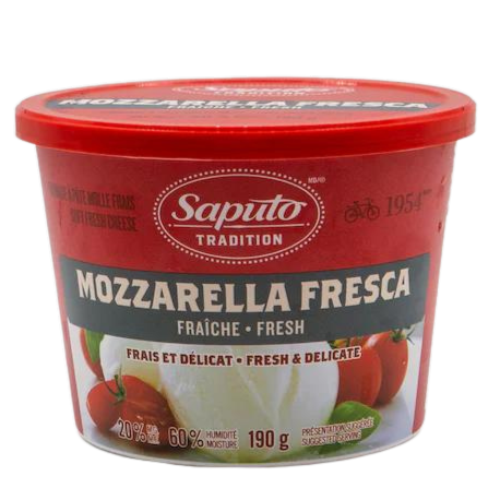 Saputo Mozzarella Fresca, 190gr