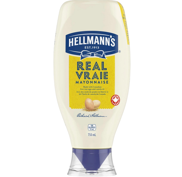 Hellmann's Real Vraie Mayo,750ml