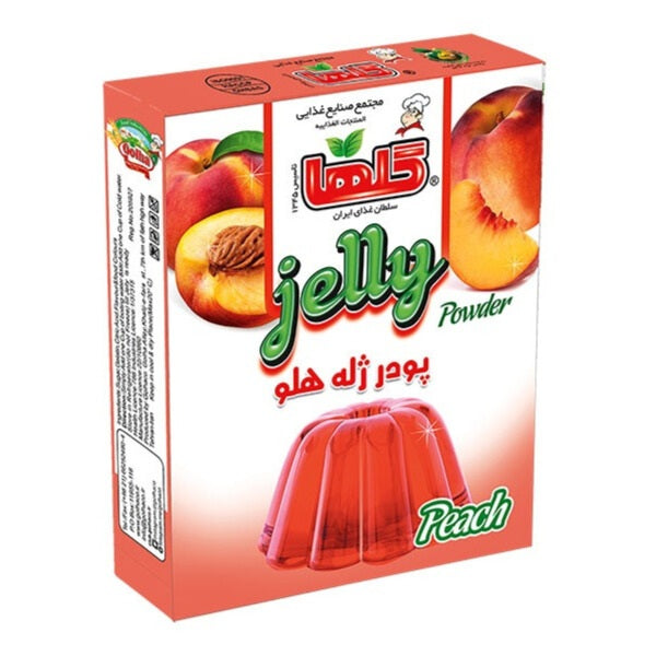 Golha Peach Jelly powder, 100gr