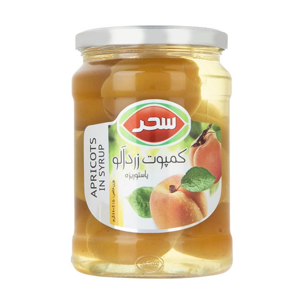 Sahar Apricot In Syrup, 670gr