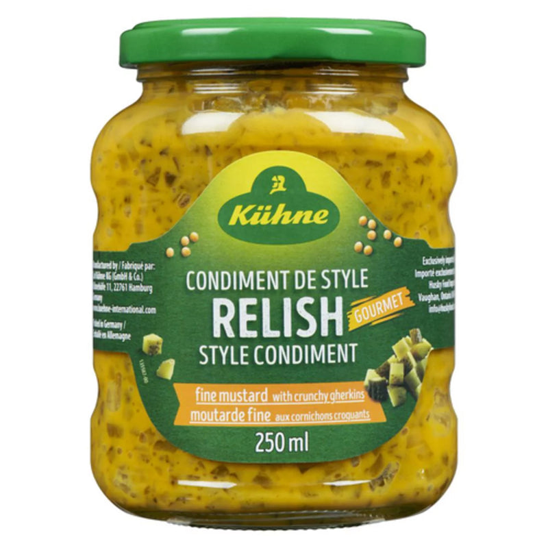 Kuhne Relish Mustard, 650gr