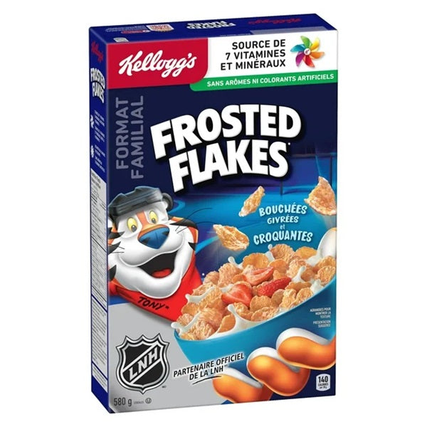 Kellogg's Frosted Flakes Cereal, 580gr