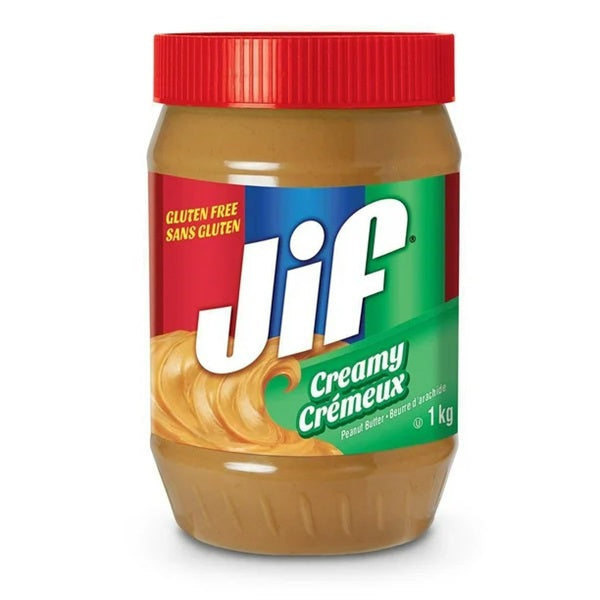 Jif Creamy Peanut Butter, 1kg