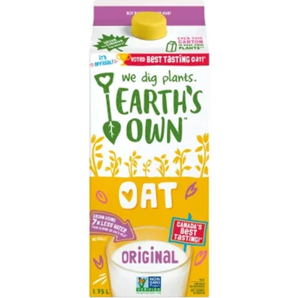 Earths Own Oat Milk Originl, 1.75L